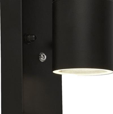 Searchlight Rochester Outdoor Wall Light - Black Metal 14601BK