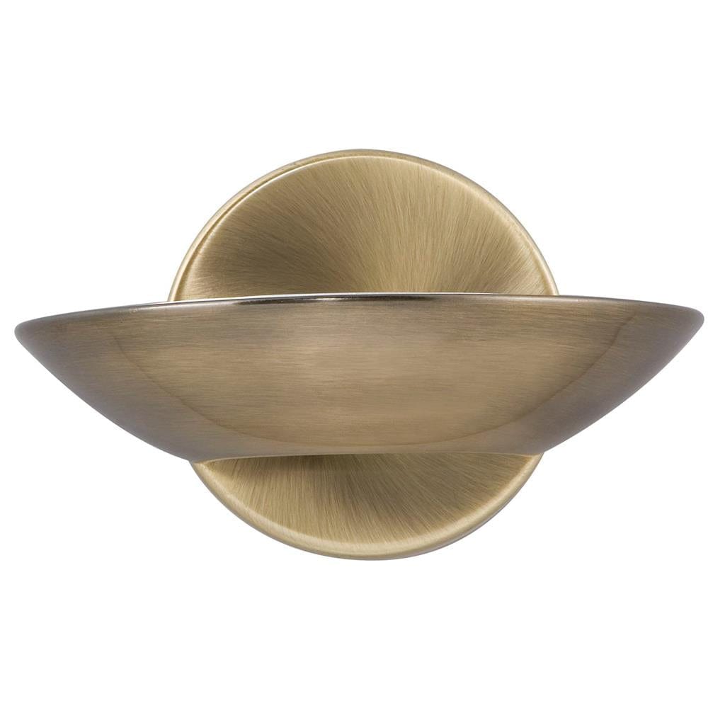 Searchlight Sardina Uplight Wall Light - Antique Brass Metal 3209AB