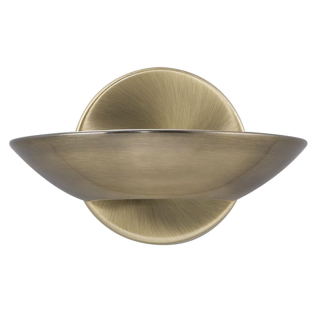 Searchlight Sardina Uplight Wall Light - Antique Brass Metal 3209AB