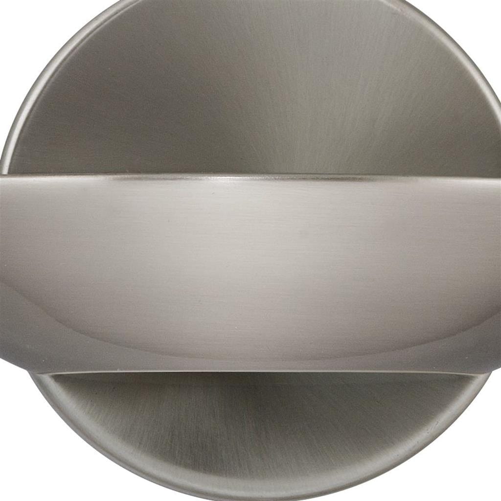 Searchlight Sardina Uplight Wall Light - Satin Silver Metal 3209SS