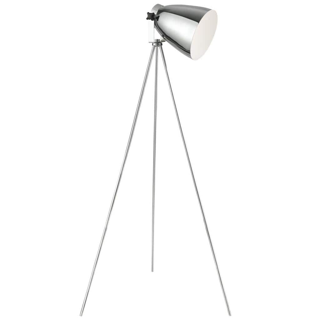 Searchlight Study Floor Lamp - Chrome 9606CC