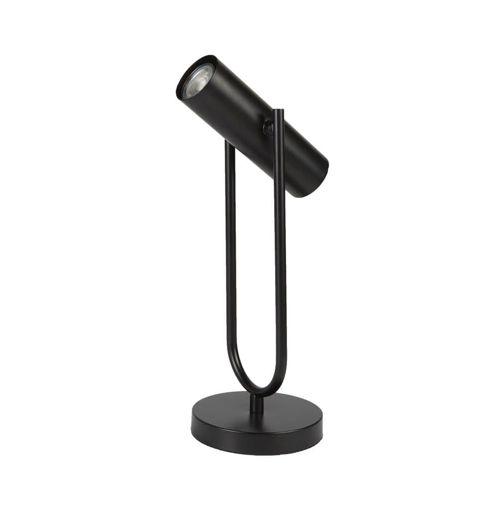 Searchlight Telescope Table Lamp  - Matt Black Metal 2791BK