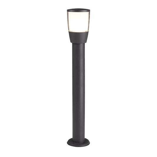 Searchlight Tucson Outdoor Post - Grey Metal & Polycarbonate 0598-900GY