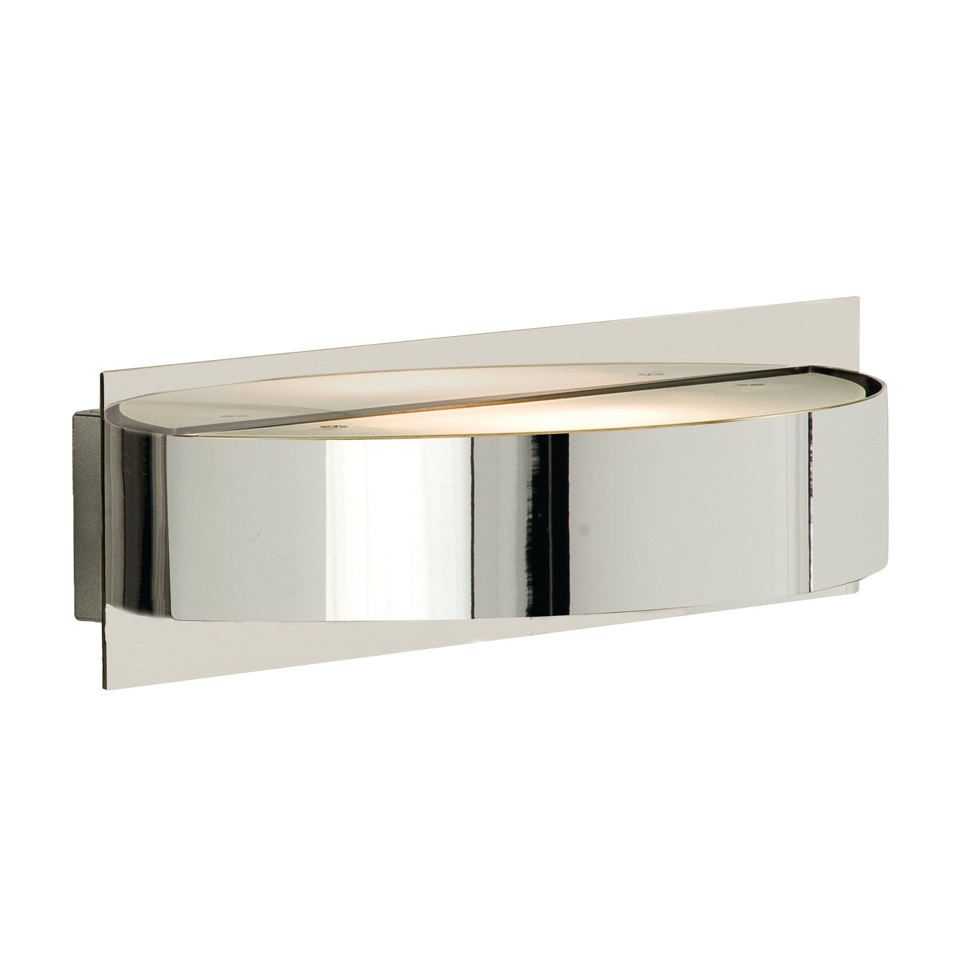 Searchlight Vega Wall Light - Chrome & Glass 2692CC