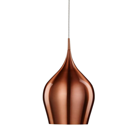 Searchlight Vibrant Pendant  - Metallic Pink Metal 6461-26CU