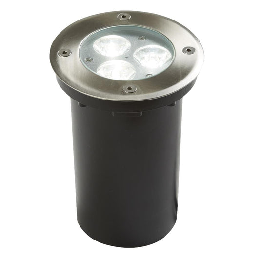 Searchlight Walkover LED Indoor/Outdoor Recessed-Stainless Steel & White 2505WH