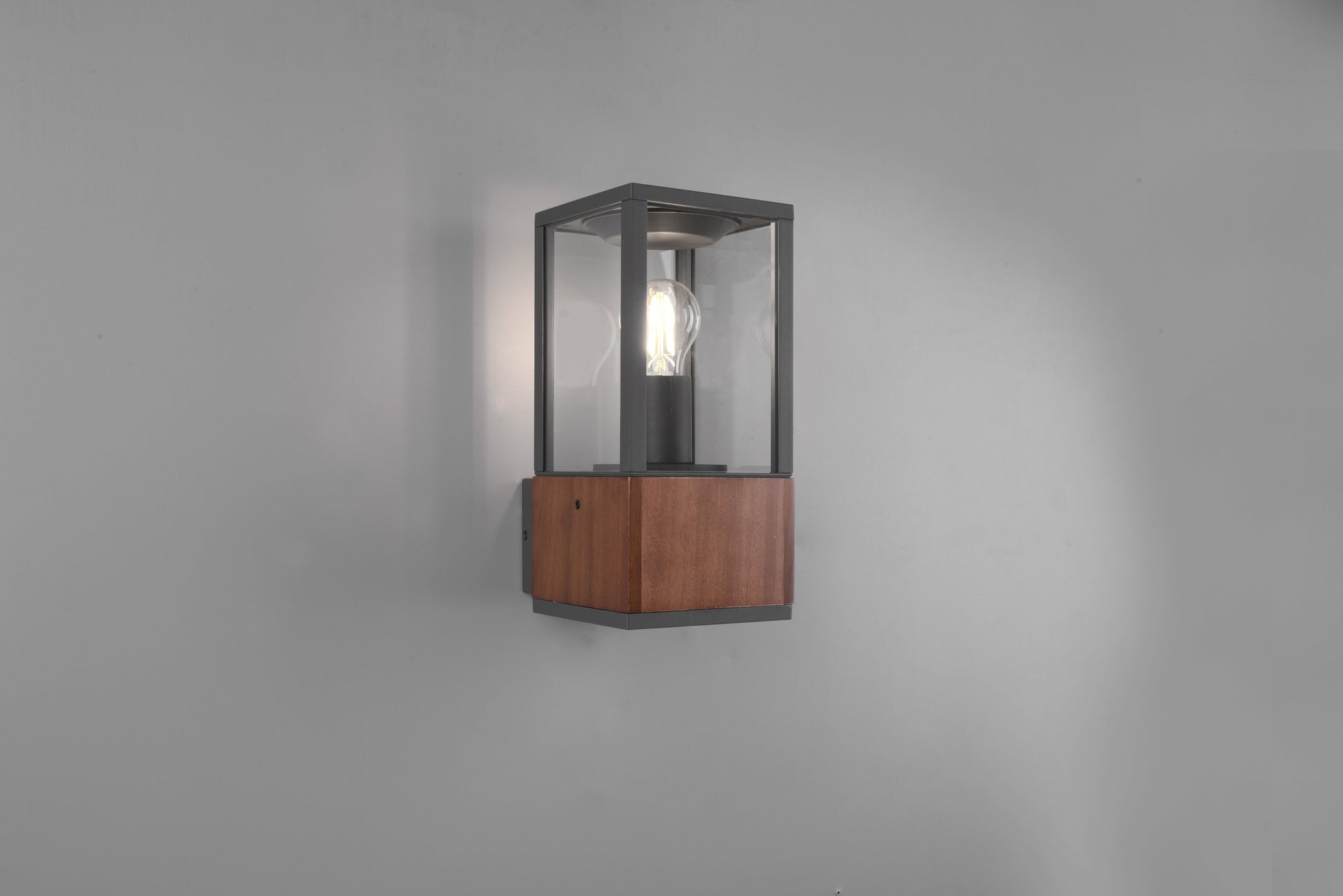 TRIO GARONNE Wall lamp - Wood coloured 201860130