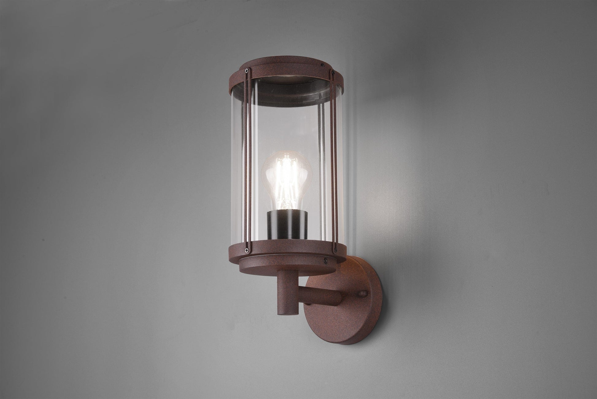 TRIO TANARO Wall lamp - Rusty 202360124